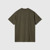 Carhartt WIP SS Script Embroidery Tee - Cypress / Black - Back