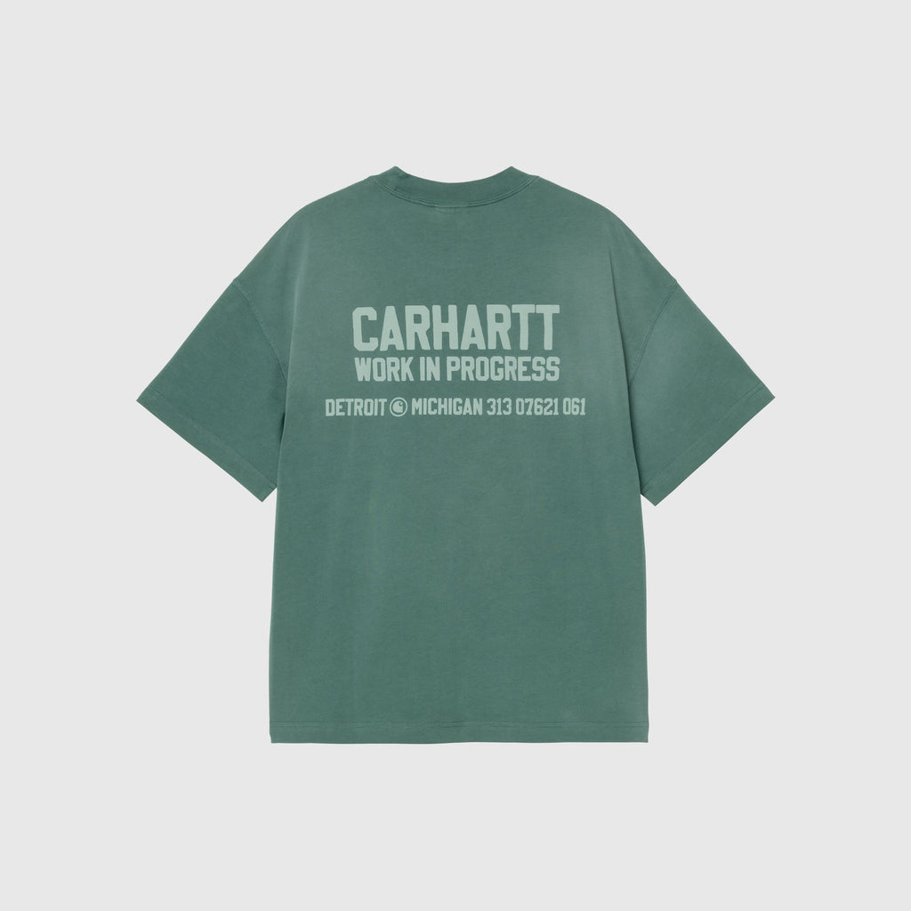 Carhartt WIP SS Distance T Shirt - Dark Fir Back