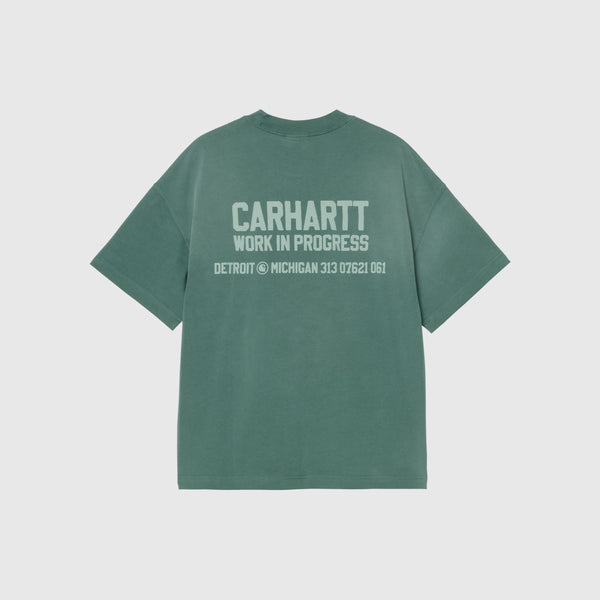 Carhartt WIP SS Distance T Shirt - Dark Fir Back