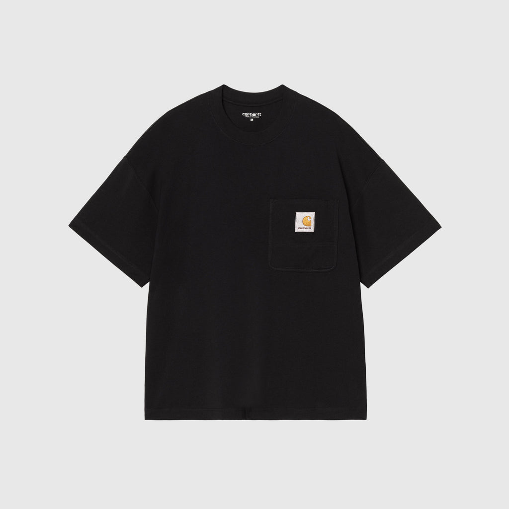 Carhartt WIP S/S Work Pocket T-Shirt - Black Front