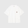 Carhartt WIP S/S Work Pocket T-Shirt - White Front