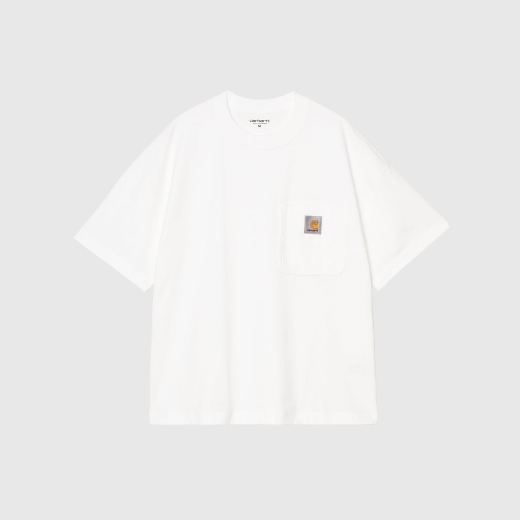Carhartt WIP S/S Work Pocket T-Shirt - White Front