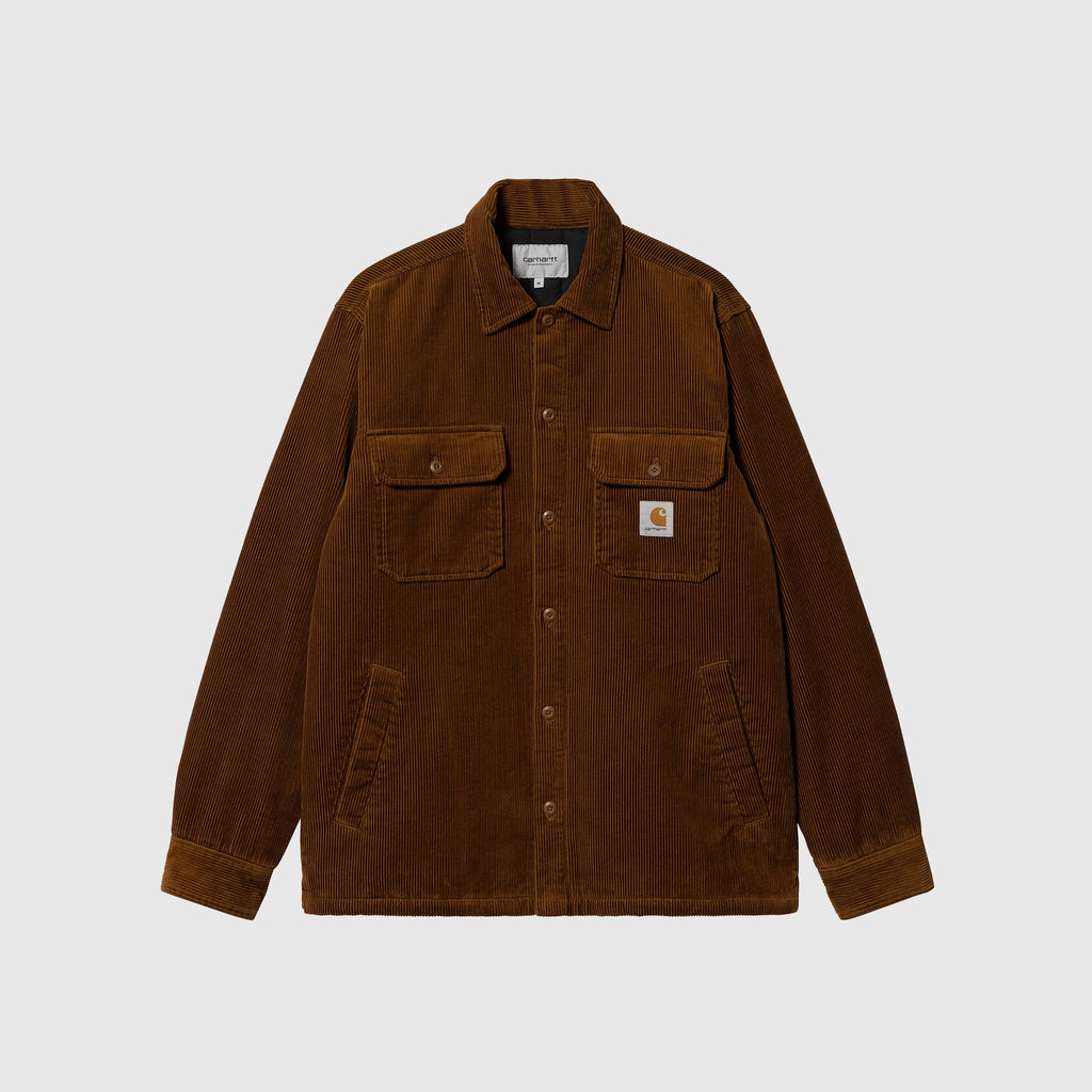 Carhartt WIP Whitsome Shirt Jacket - Deep Hamilton Brown 