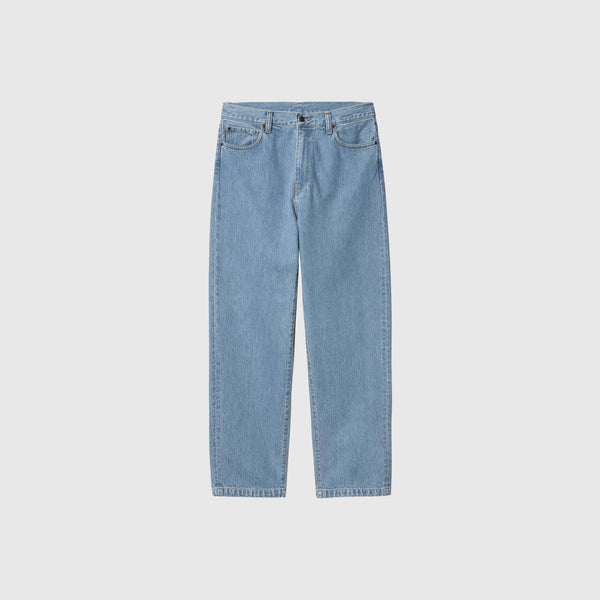 Carhartt Aaron Pant - Blue Stone Bleached - Front
