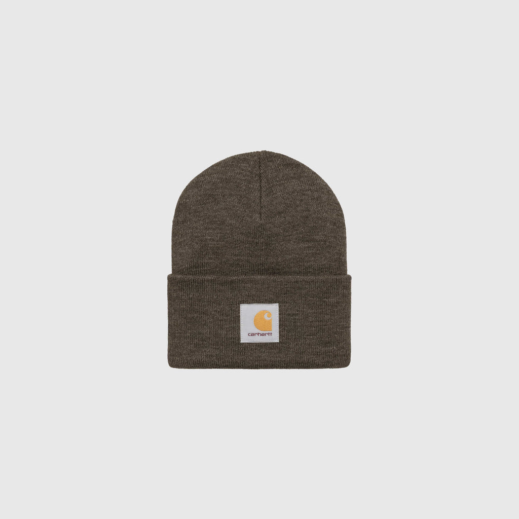 Carhartt WIP Acrylic Watch Hat - Shungite Heather - Front