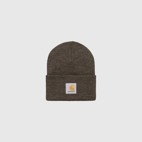 Carhartt WIP Acrylic Watch Hat - Shungite Heather - Front