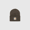 Carhartt WIP Acrylic Watch Hat - Shungite Heather - Front