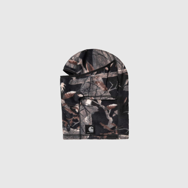 Carhartt WIP Blevin Mask - Camo Feather Tree / Black