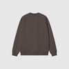 Carhartt WIP Chase Sweat - Shungite / Gold - Back