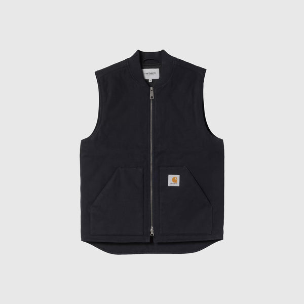 Carhartt WIP Classic Vest - Dark Navy Rigid - Front