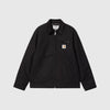 Carhartt WIP Detroit Jacket - Black / Black Rigid - Front