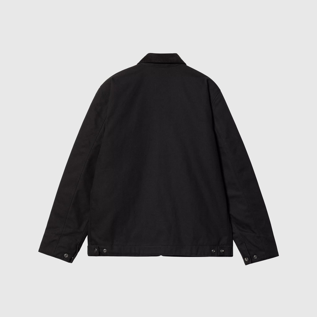 Carhartt WIP Detroit Jacket - Black / Black Rigid - Back