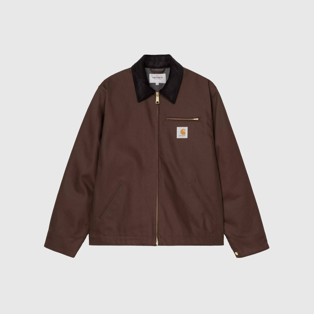 Carhartt WIP Detroit Jacket - Hamilton Brown / Tobacco Rigid - Front