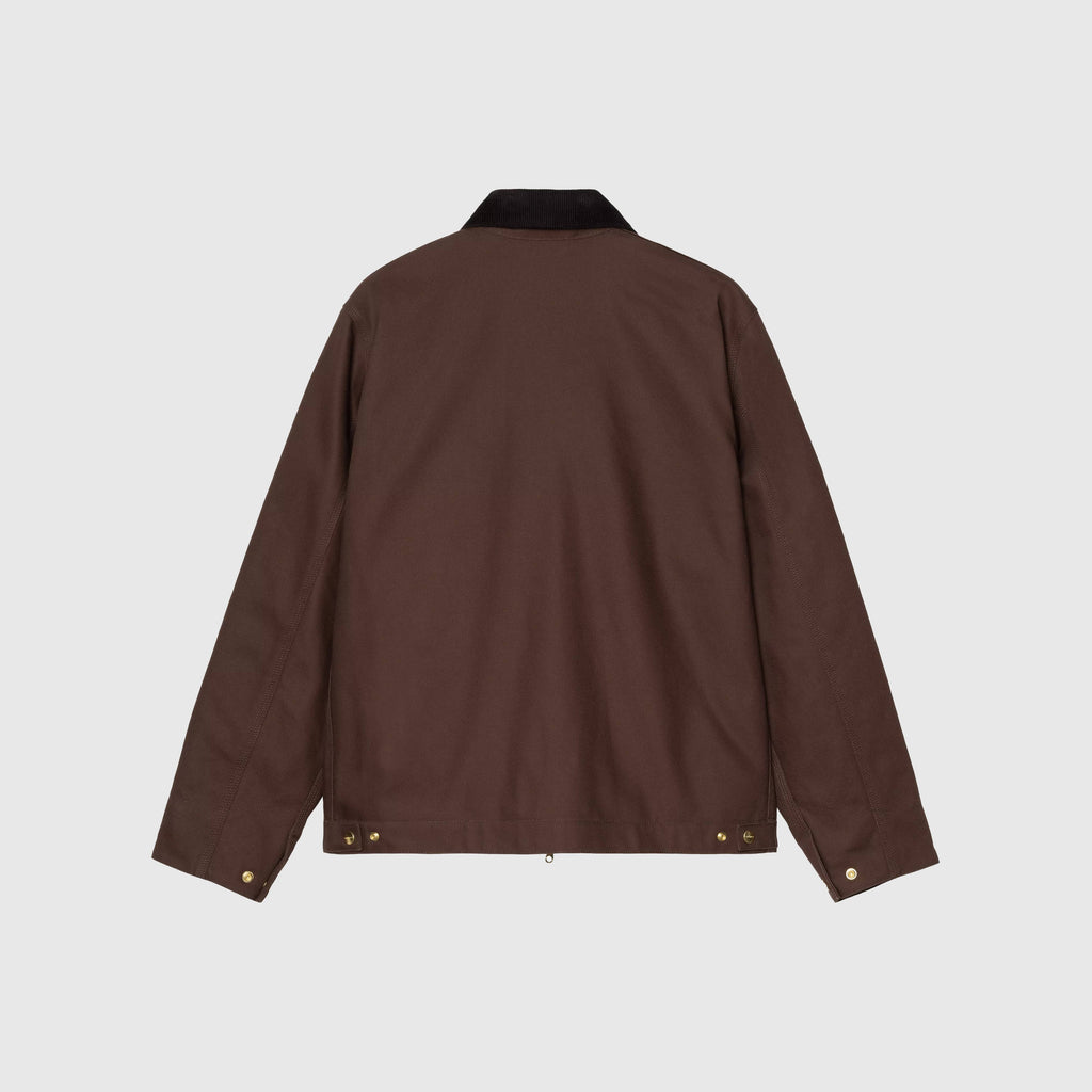 Carhartt WIP Detroit Jacket - Hamilton Brown / Tobacco Rigid - Back