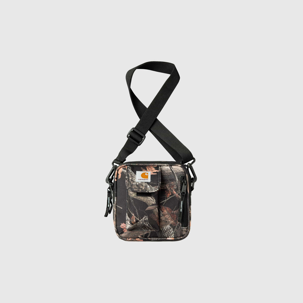 Carhartt WIP Essentials Bag, Small - Camo Feather Tree / Black - Front