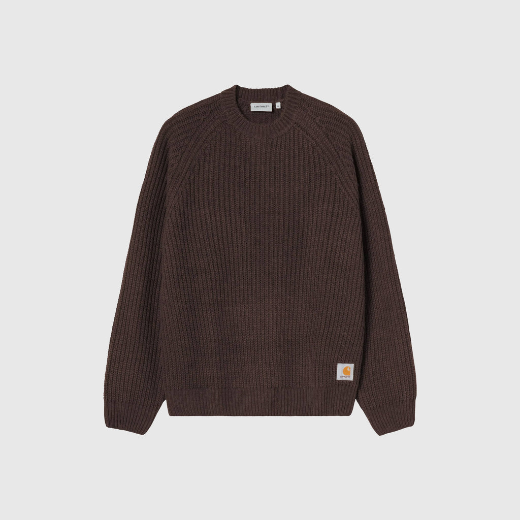 Carhartt WIP Firth Sweater - Palisander - Front