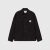 Carhartt WIP Michigan Coat - Black / Black Rigid - Front