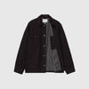 Carhartt WIP Michigan Coat - Black / Black Rigid - Inside Open