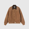 Carhartt OG Sante Fe Jacket - WIP H Brown / Tobacco Stone Canvas - Front