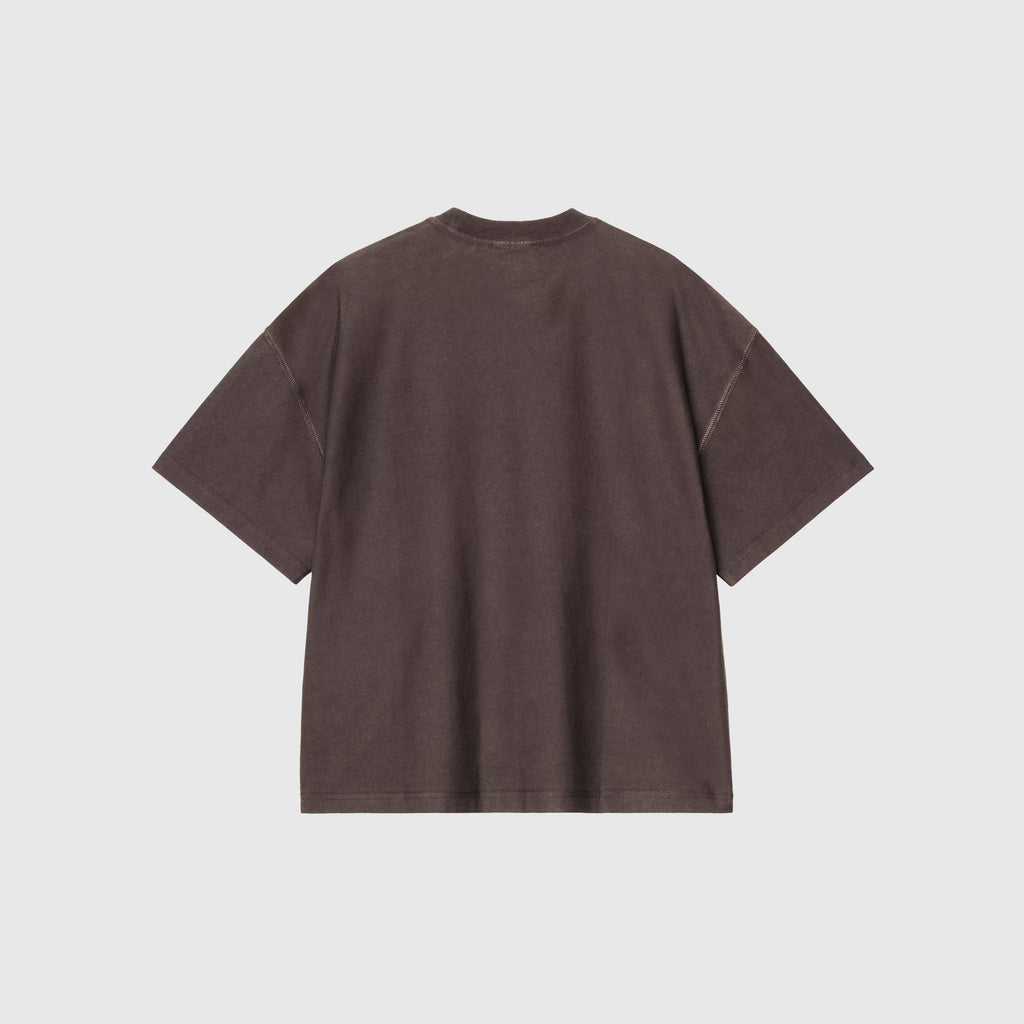 Carhartt WIP S/S Lambert T-Shirt - Tobacco Moon Wash - Back