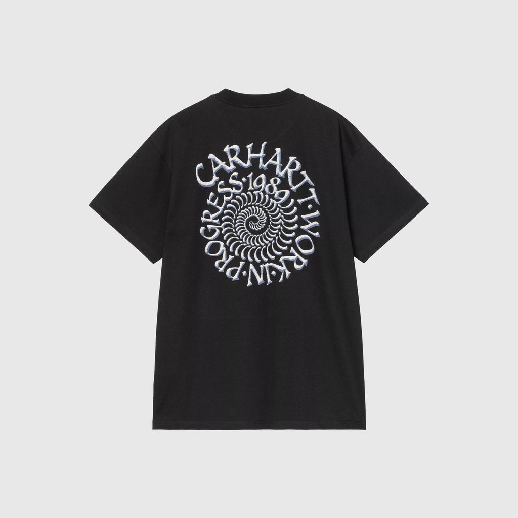 Carhartt S/S Spirals Tee - Black - Back