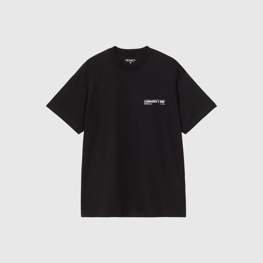 Carhartt WIP S/S Wiptopia II Tee - Black - Front