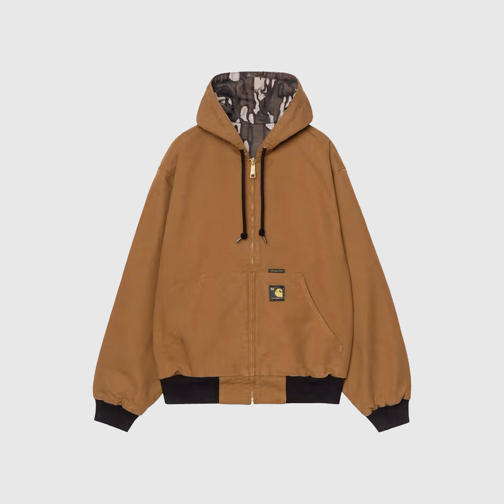 Carhartt WIP 50 Year Anniversary OG Active Jacket - Hamilton Brown / Camo Trebark Rinsed
