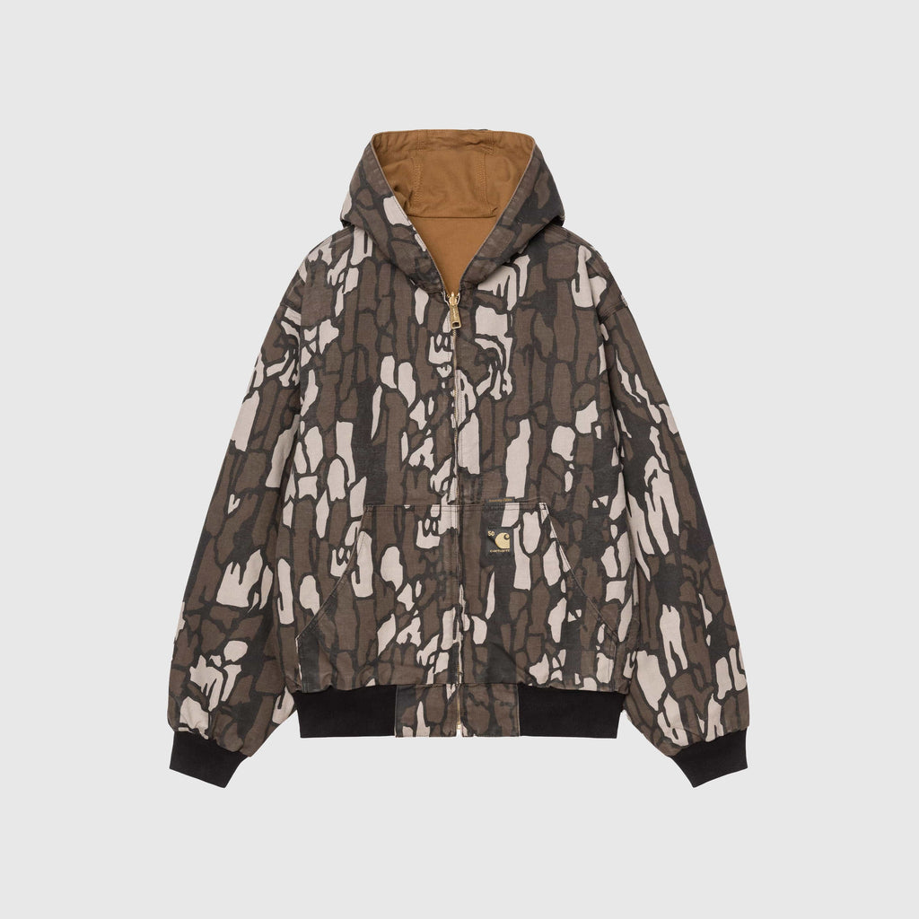 Carhartt WIP 50 Year Anniversary OG Active Jacket - Hamilton Brown / Camo Trebark Rinsed