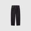 Carhartt WIP Aaron Pant - Black Stone Washed - Front