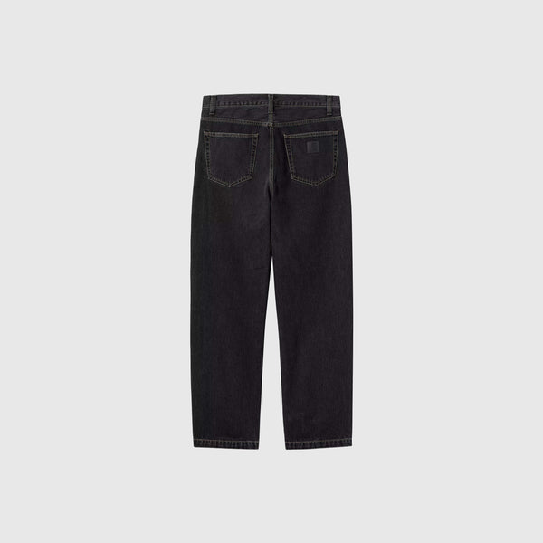 Carhartt WIP Aaron Pant - Black Stone Washed - Back