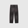 Carhartt WIP Aaron Pant - Black Tobacco Used Wash - Back