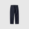 Carhartt WIP Aaron Pant - Blue Rinsed - Front