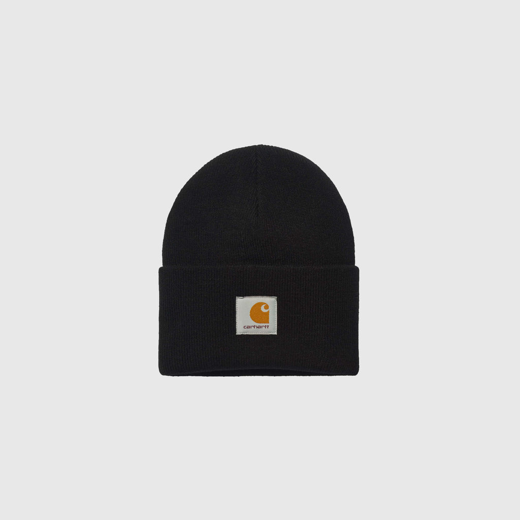 Carhartt WIP Acrylic Watch Hat - Black - Front
