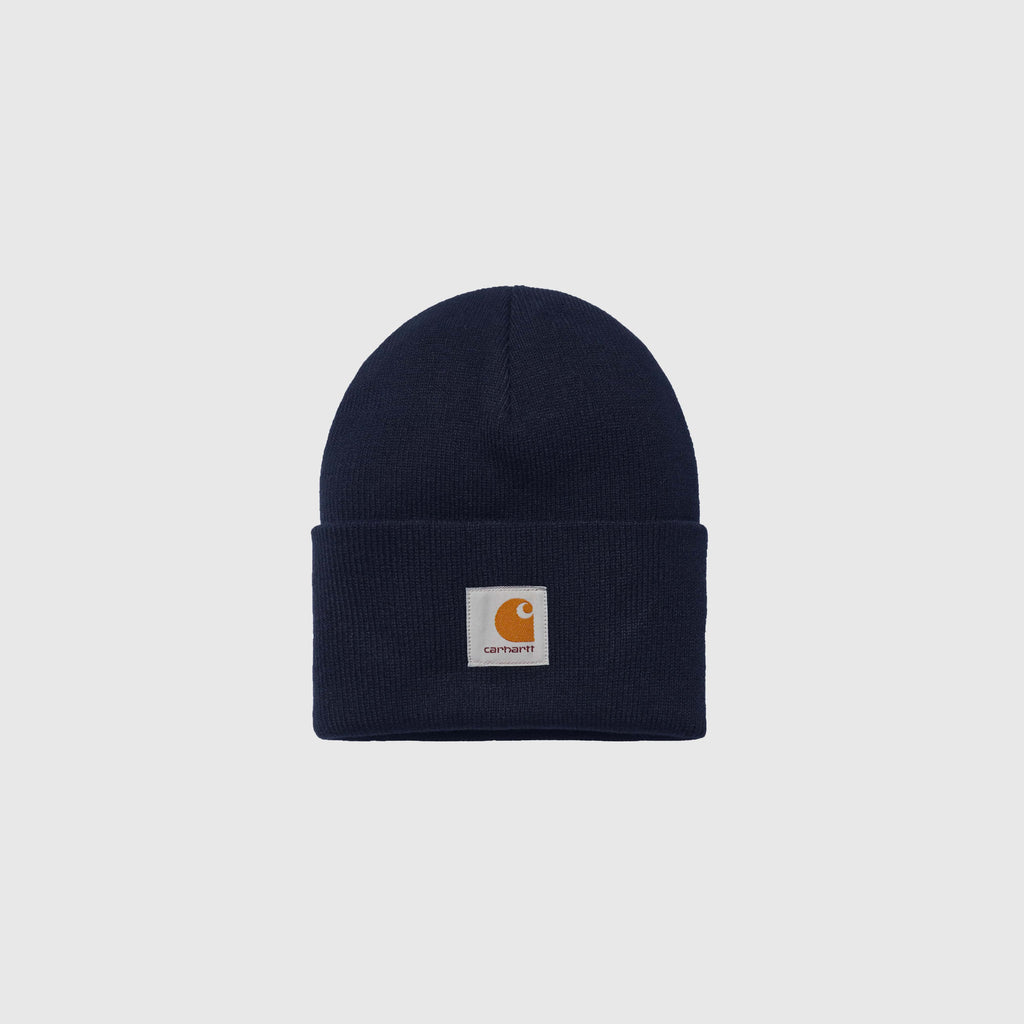 Carhartt WIP Acrylic Watch Hat - Dark Navy - Front