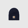 Carhartt WIP Acrylic Watch Hat - Dark Navy - Front