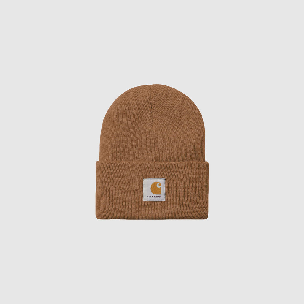 Carhartt WIP Acrylic Watch Hat - Hamilton Brown - Front