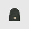 Carhartt WIP Acrylic Watch Hat - Raven - Front