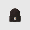 Carhartt WIP Acrylic Watch Hat - Tobacco - Front