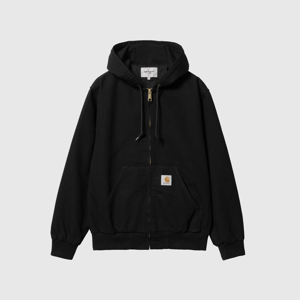 Carhartt WIP Active Jacket - Black Rinsed