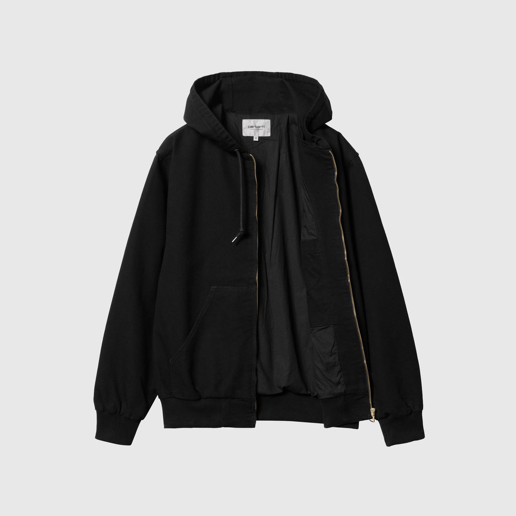 Carhartt WIP Active Jacket - Black Rinsed