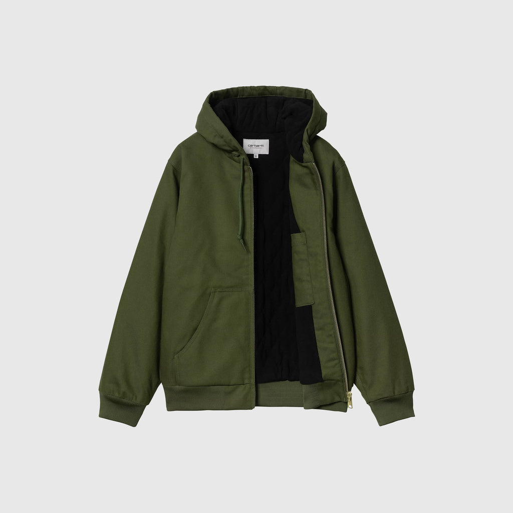 Carhartt WIP Active Jacket - Tarragon Rigid - Front Open