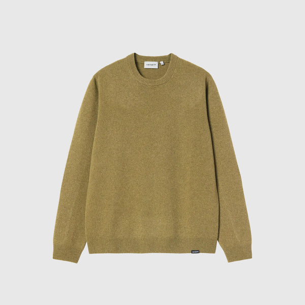 Carhartt WIP Alten Sweater - Brass - Front