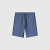 Carhartt WIP American Script Sweat Short - Blue Iris - Front