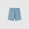 Carhartt WIP American Script Sweat Short - Frosted Blue - Back