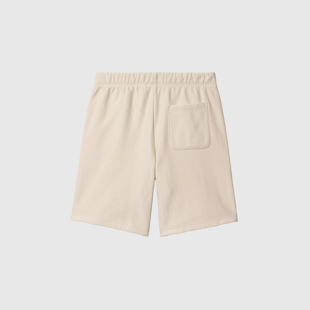 Carhartt WIP American Script Sweat Short - Natural - Back