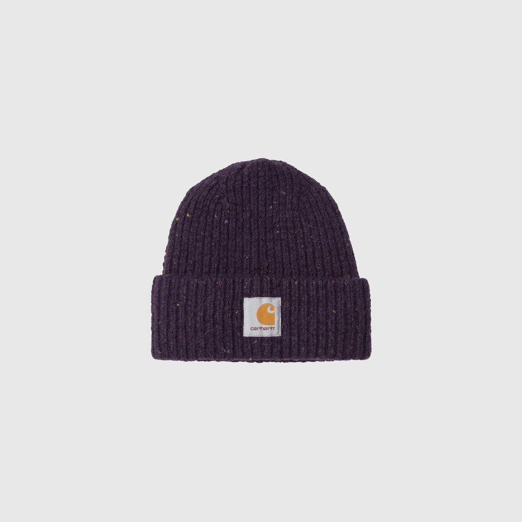 Carhartt WIP Anglistic Beanie - Speckled Lokers - Front