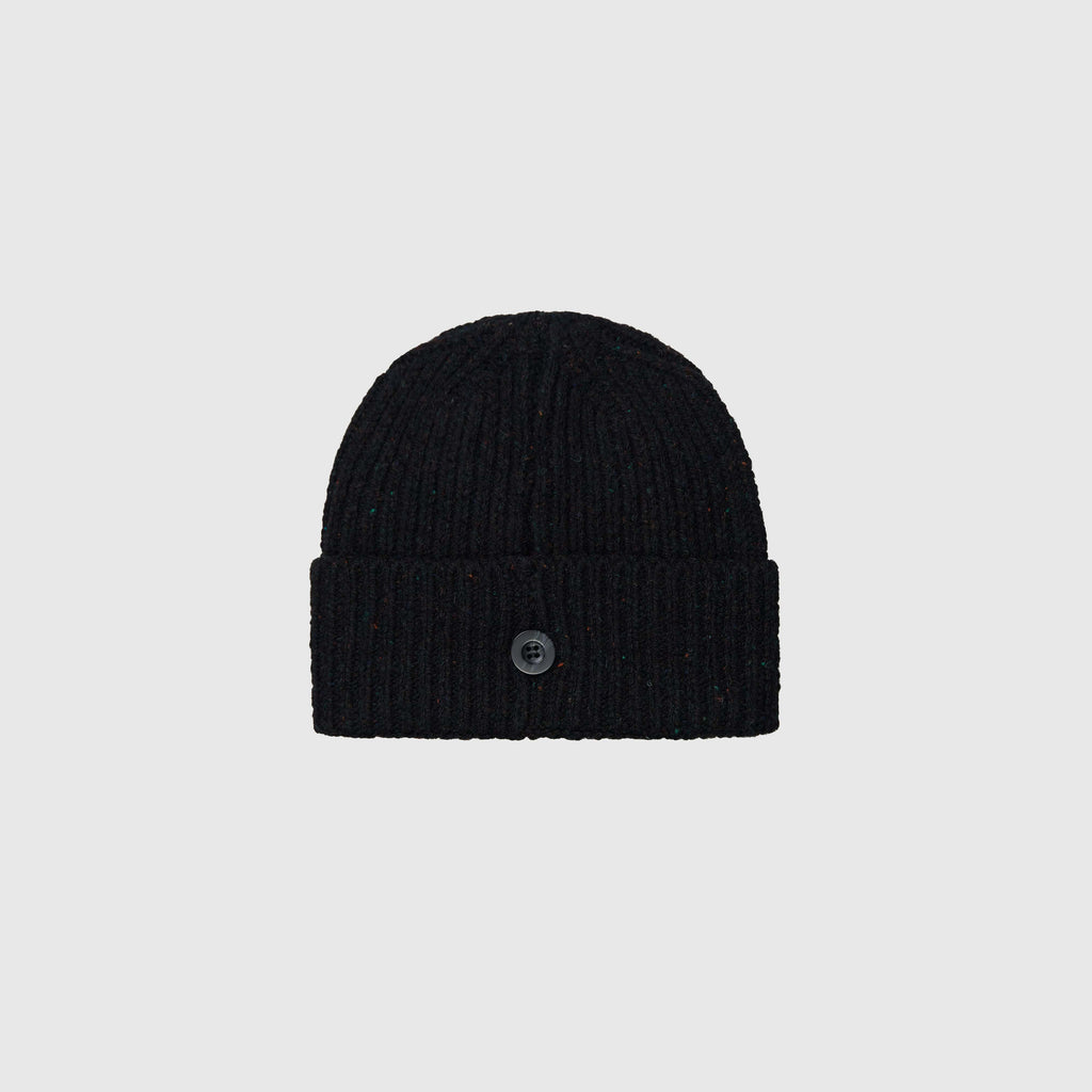 Carhartt WIP Anglistic Beanie Speckled - Black - Back