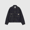 Carhartt WIP Belmar Jacket - Blue Rinsed - Front