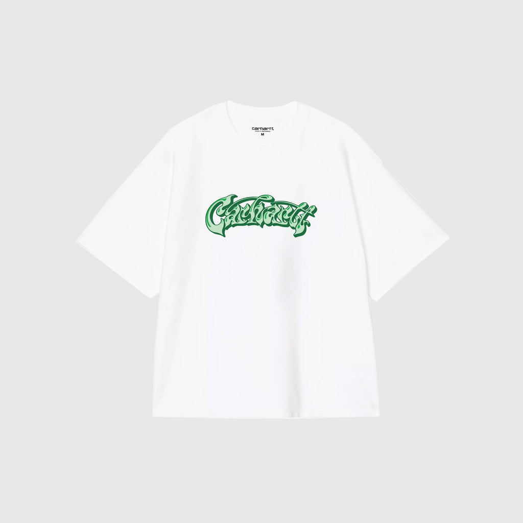 Carhartt WIP Booger T-Shirt - White - Front