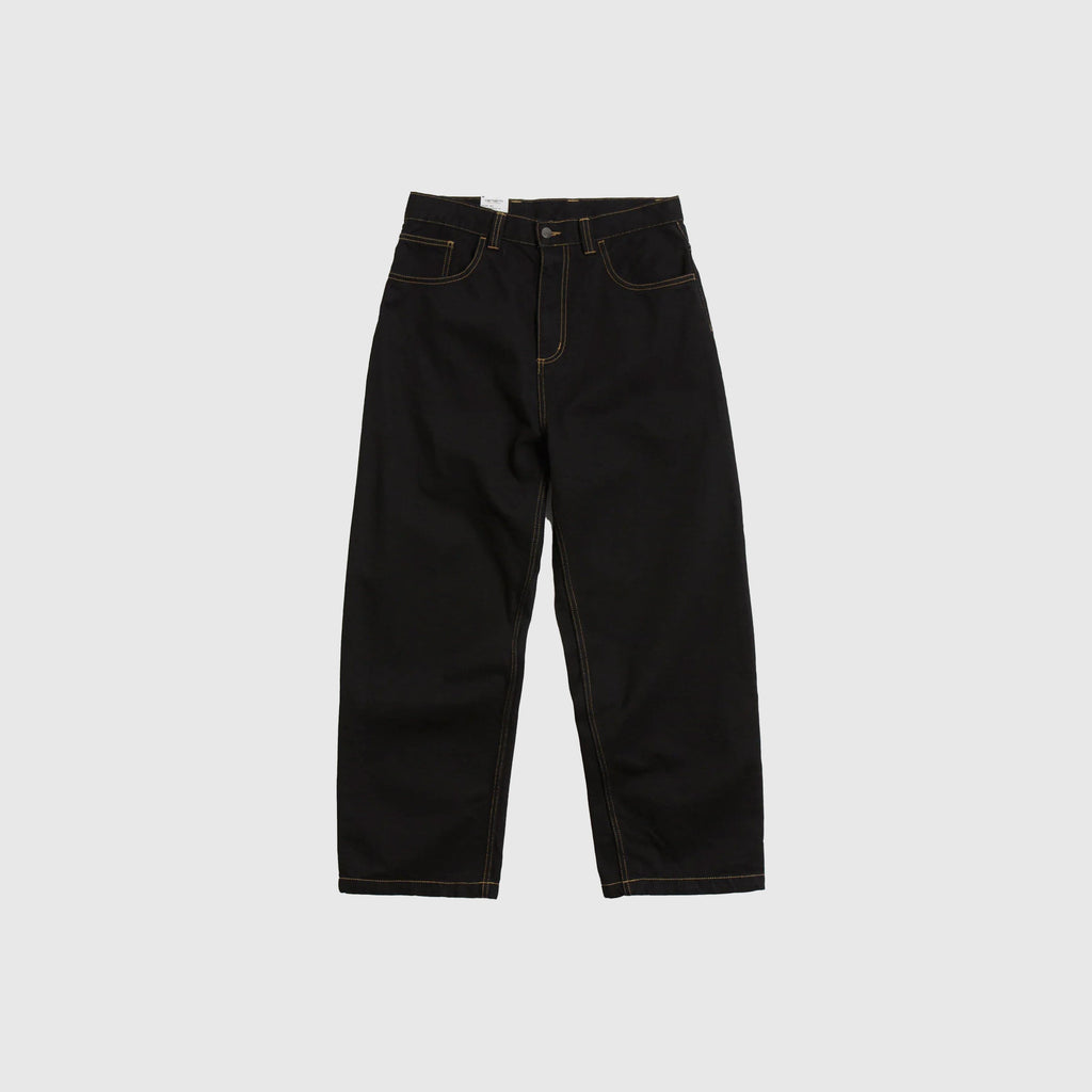 Carhartt WIP Brandon Pant - Black Rinsed - Front